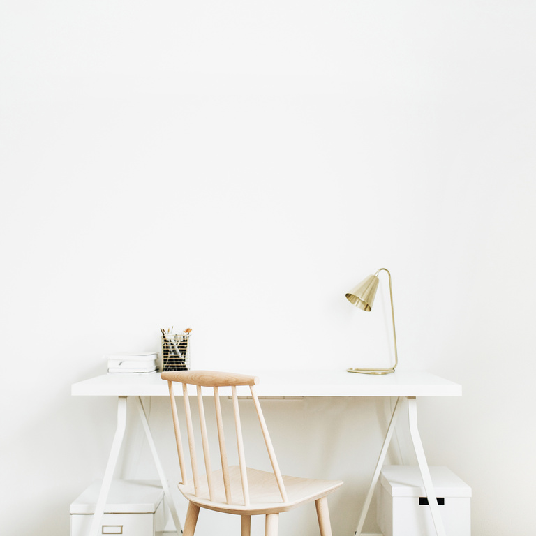 Minimalist Home Workspace